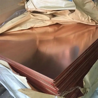 Recyclable 99.99% Pure Copper Plate C10200 C12200 For Decoration