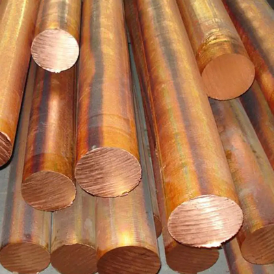 99.9% Pure Copper C11000 C101 Round Copper Bar For Industrial Ground Rod