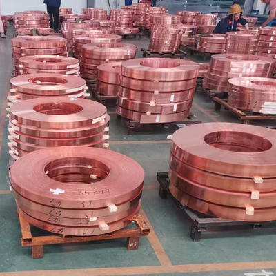 Electrical Industry C11000 Bare Copper Tape Good Electrical Conductivity