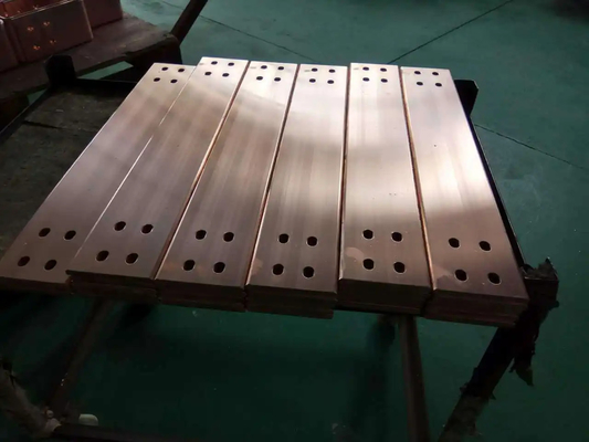 Good Workability Copper Grounding Bus Bar Copper Processing Materials