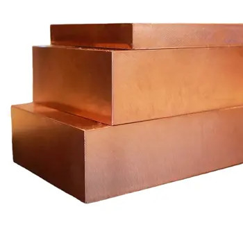 Factory Wholesale 99.995% Copper Ingots/Bars With Red/Yellow Color