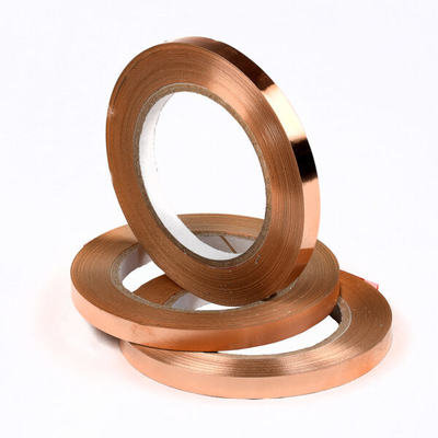 Red Electrical Components Copper Strip with ±0.1mm From China