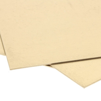 High Corrosion Resistance H65 Brass Sheet With Length Customization 2000mm