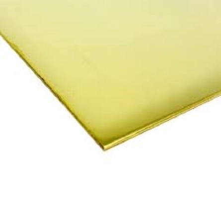 Brass Alloy Sheet With High Conductivity - Perfect Choice For Decoration