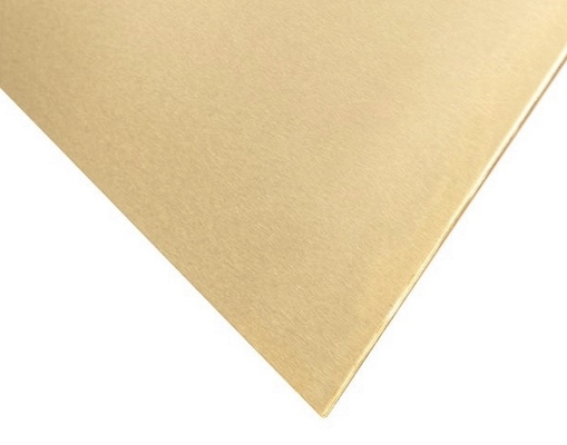 Brass Alloy Sheet With High Conductivity - Perfect Choice For Decoration