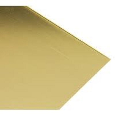 Brass Alloy Sheet With High Conductivity - Perfect Choice For Decoration