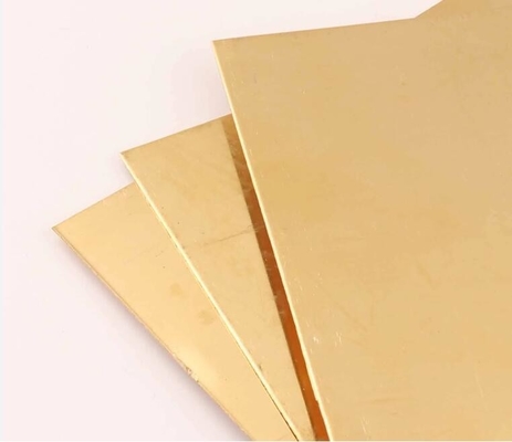 Factory Direct Sale H62 H59 H65 H68 H70 Brass Sheet Customizable Length