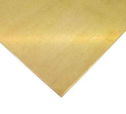 Customizable Width For Brass Sheet With Grade H62 H59 H65 H68 H70