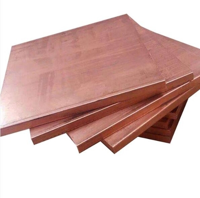 Cold Rolled H70 H80 H90 2000mm Red Copper Sheet Wooden Box Packaging