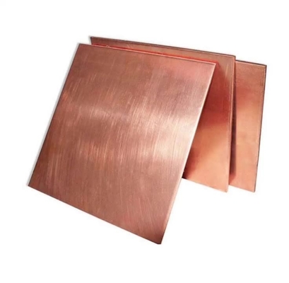 4mm C1100 Red Copper Sheet Good Mechanical Properties