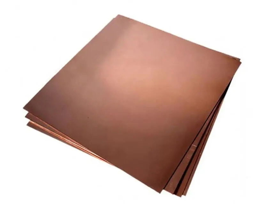 ASTM AISI Red Copper Sheet Good Processing Properties