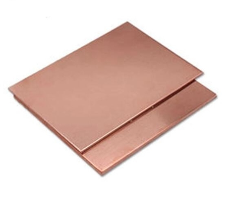 H65 H68 H80 H90 H62 Red Copper Sheet Polished HV100-200 For Offshore Oil And Gas Platform