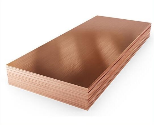 Red Copper 0.5mm Galvanized Sheet Rolling Length 2000mm or As Requirements