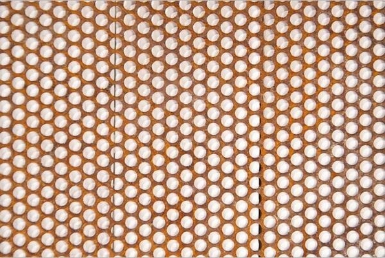 Decorative Perforated Copper Plate For Ceilings Stair Railing Panels
