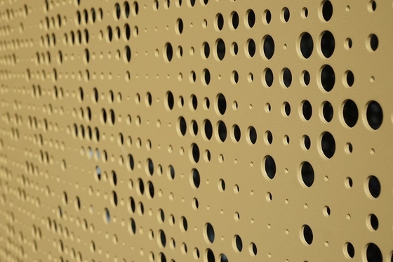 Various Shapes Decorative Copper Sheets / Perforated Copper Sheet