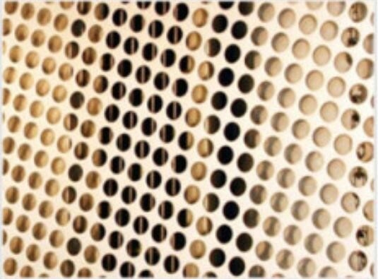 Lightweight Decorative Perforated Copper Sheet Long Service Life
