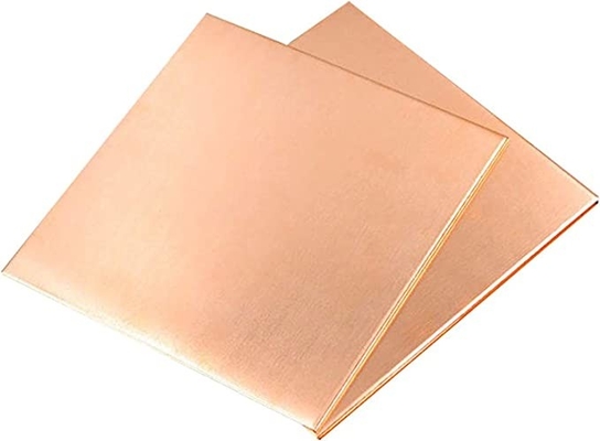 C2600 C2680 C2700 Copper Plate Sheet 5mm 1/8 3/8 Hard Architectural Decoration Component