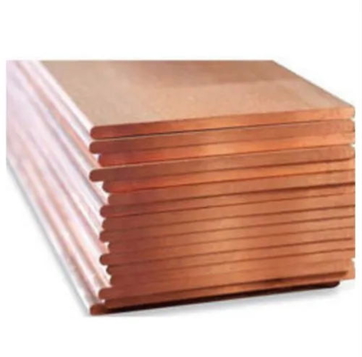 Red Pure 5mm Copper Plate Sheet Construction Bright Surface 1/4 Hard