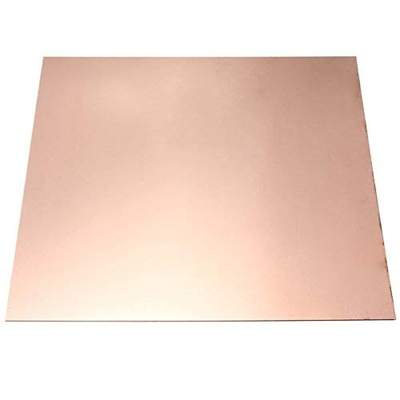 99.99% Pure Copper Plate Sheet Excellent Surface Finish