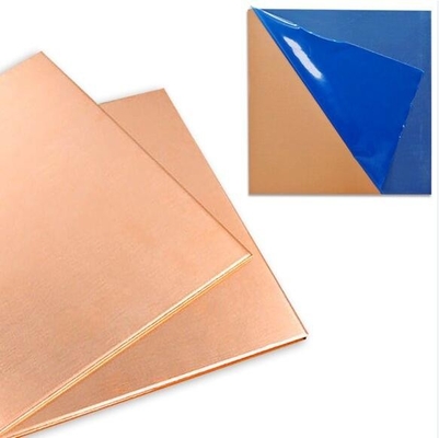 1/4 1/8 Hard H62 H65 H68 Rolled Copper Plate/Sheet For Make A Radiator