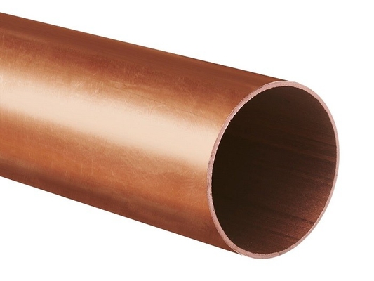 99.99% Pure Copper Round Pipe High Tensile Strength
