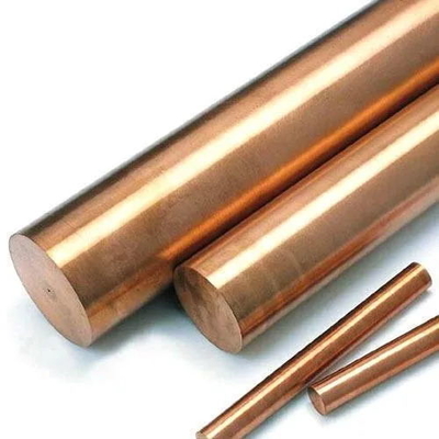 C11600 C17200 Round Alloy Beryllium Copper Rod Bar For Industrial