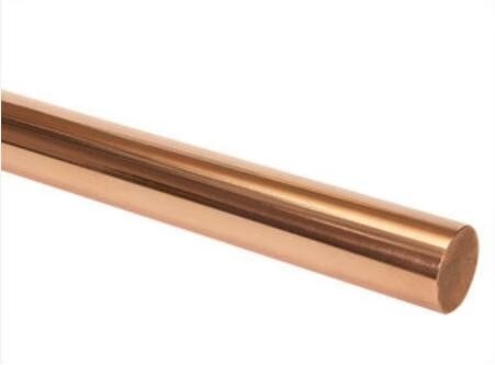 C11600 C17200 Round Alloy Beryllium Copper Rod Bar For Industrial
