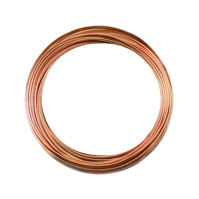 0.01-15mm Single Core High Tensile Strength Copper Wire Round Shape High Elongation