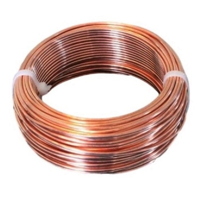 0.01-15mm Single Core High Tensile Strength Copper Wire Round Shape High Elongation