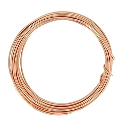 0.01-15mm Single Core High Tensile Strength Copper Wire Round Shape High Elongation