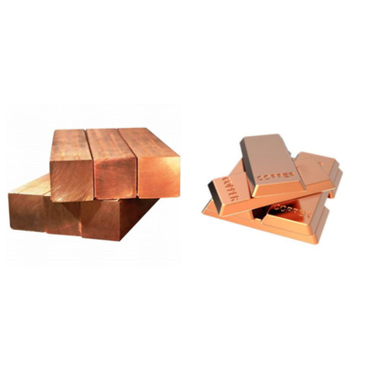 Cuboid Copper Ingots 99.99% Superior Quality For Various Applications