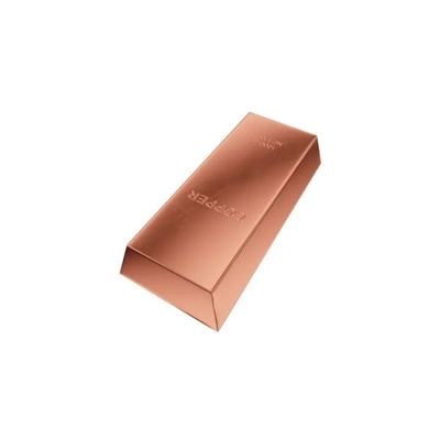 Standard Copper Ingots With High Tensile Strength In Cuboid Shape Made In China