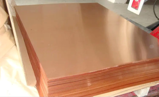 1/4 1/8 Hard H62 H65 H68 Rolled Copper Plate/Sheet For Make A Radiator