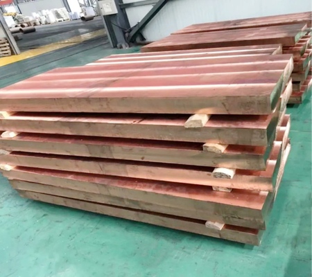 H65 H68 Red Copper Sheet 0.5mm-200mm For Bending